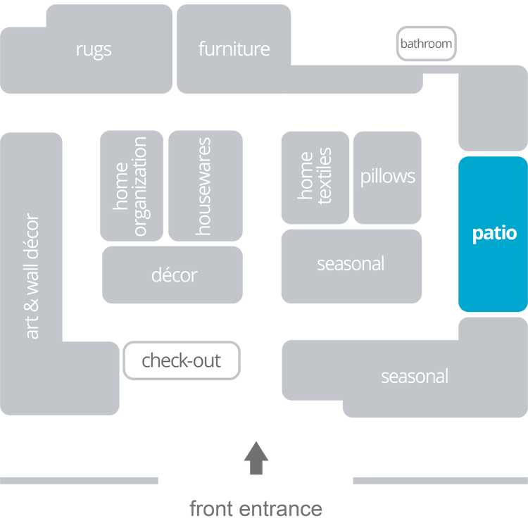 At Home Round Outdoor Crank & Tilt Umbrella