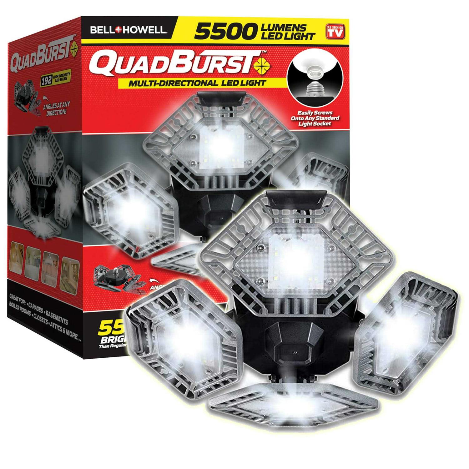 Bell + Howell QuadBurst LED Light