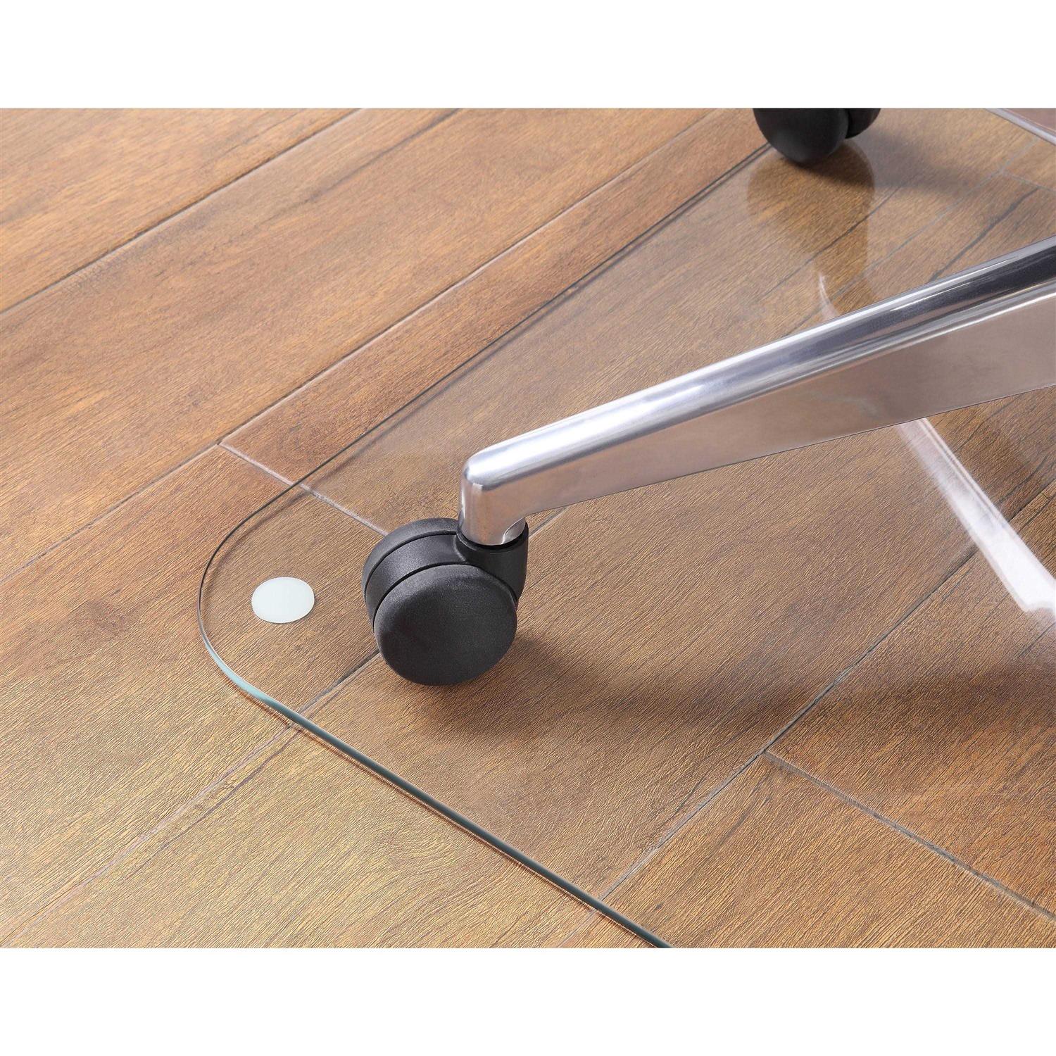 Lorell Tempered Glass Chairmat