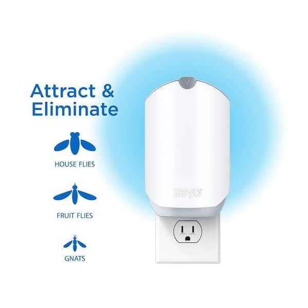 Zevo Indoor Flying Insect Trap Flies, Gnats Flies Plug Plus