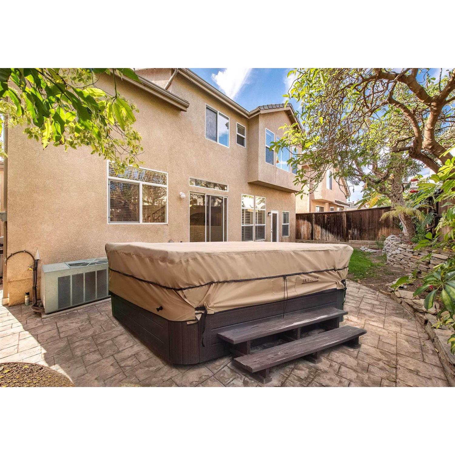 Water Resistant Hot Tub Cover ULTCOVER