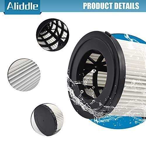 2 Packs Of Dcv5801h Wet/dry Vacuum Hepa Replacement Filter