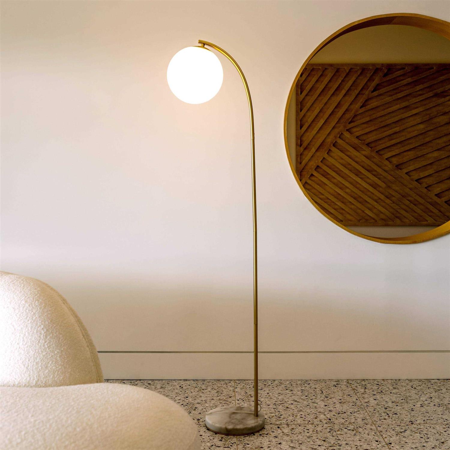 Brightech Luna Drop LED Floor Lamp