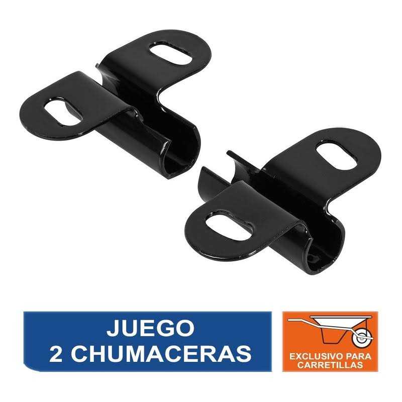 Truper Spare Parts Wheelbarrows Axle Bracket Set