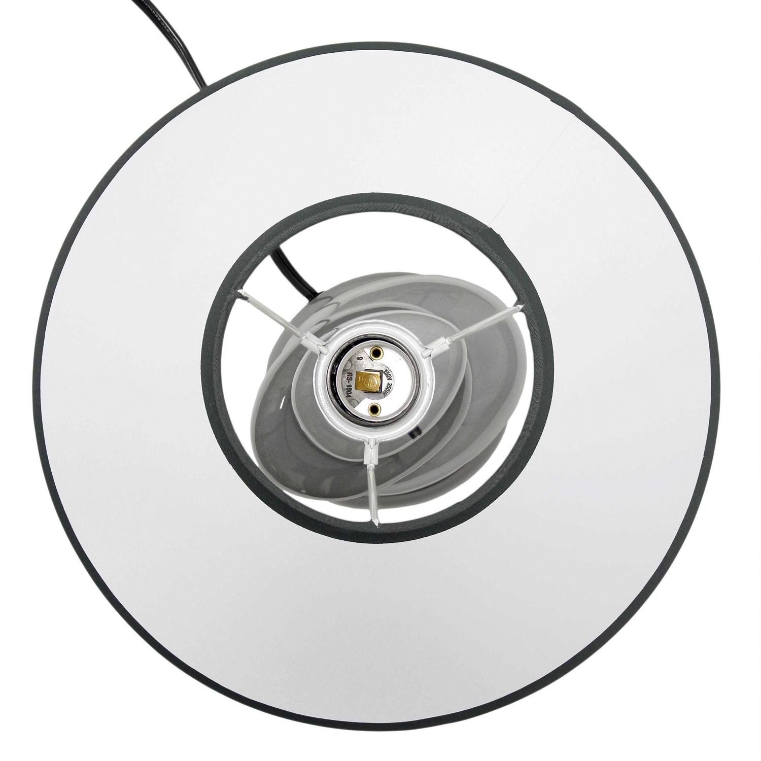 All the Rages Simple Designs Ceramic Stone Table Lamp