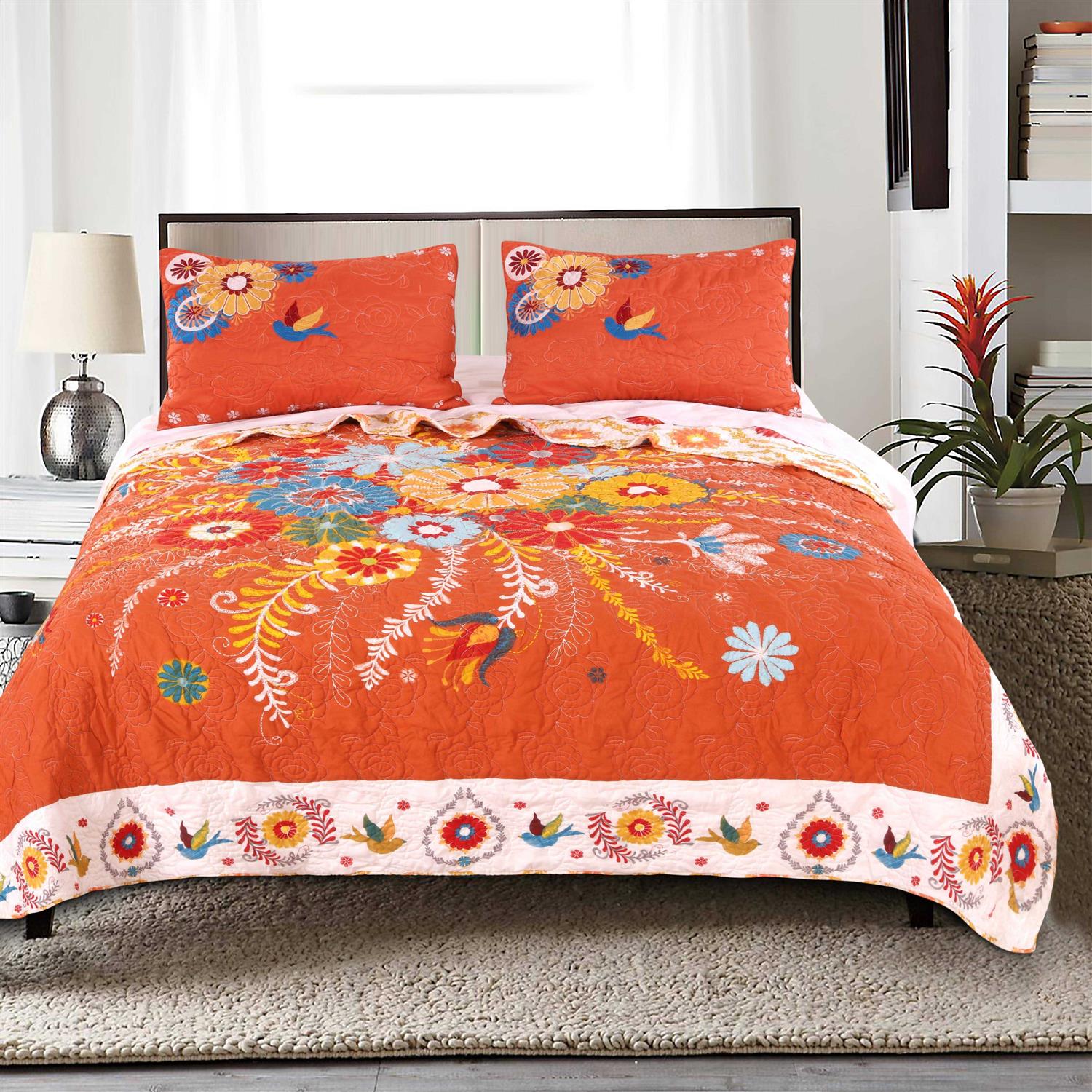 Barefoot Bungalow Topanga Quilt Set