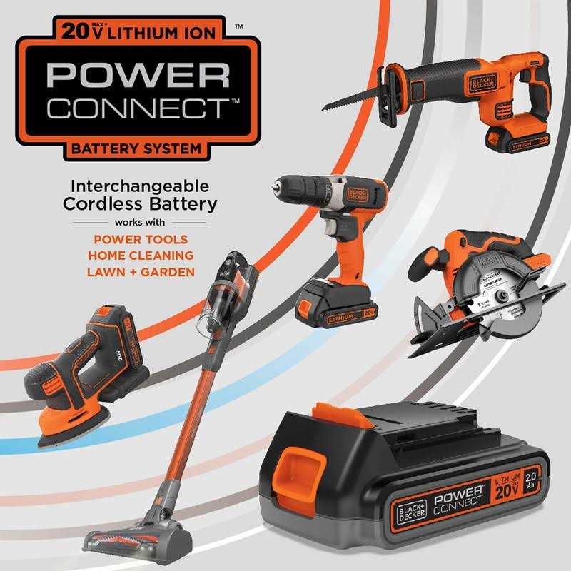 Black+Decker 20V MAX Cordless Edger Lawn Kit
