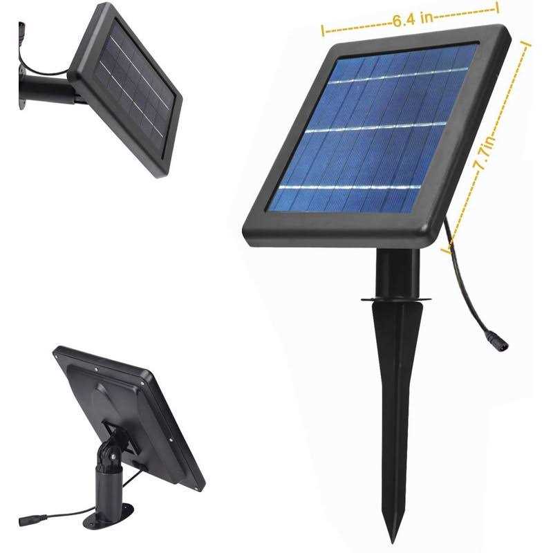 SUNLONG Solar Spotlights Outdoor Waterproof Bright Solar Wall Light Led Security Flood Light Solar Powered for Flag Patio Front Door Driveways