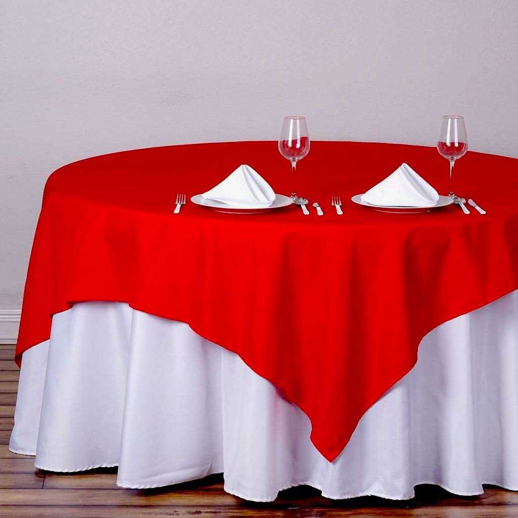 60×126-in Polyester Tablecloths