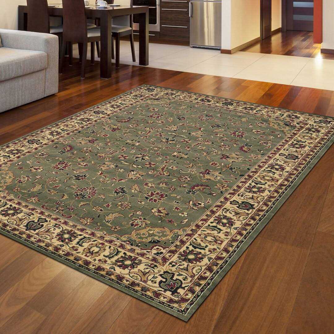 Astoria Grand Safira Sage/Ivory Area Rug