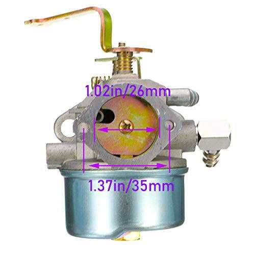 640152 Carburetor for Tecumseh 640152a 640023 640051 640140 640152 Hm80 Hm90 Hm100 8-10 Hp Engine Snow Blower Mower 5000w Generator