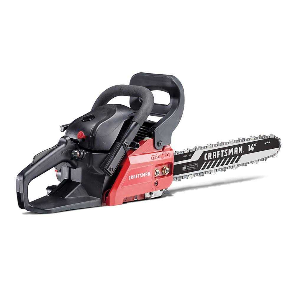 Craftsman S145 42-cc 2-Cycle 14-in Gas Chainsaw