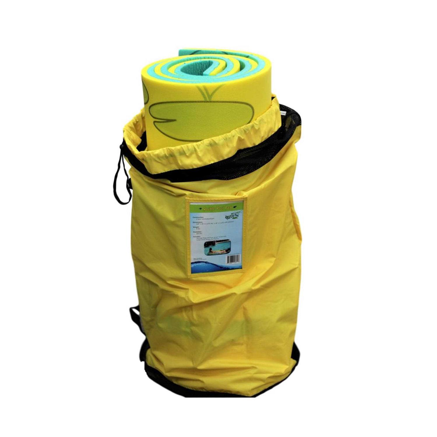 Aqua Lily Pad Tadpole Adult Floating Foam Pool Lounger Mat