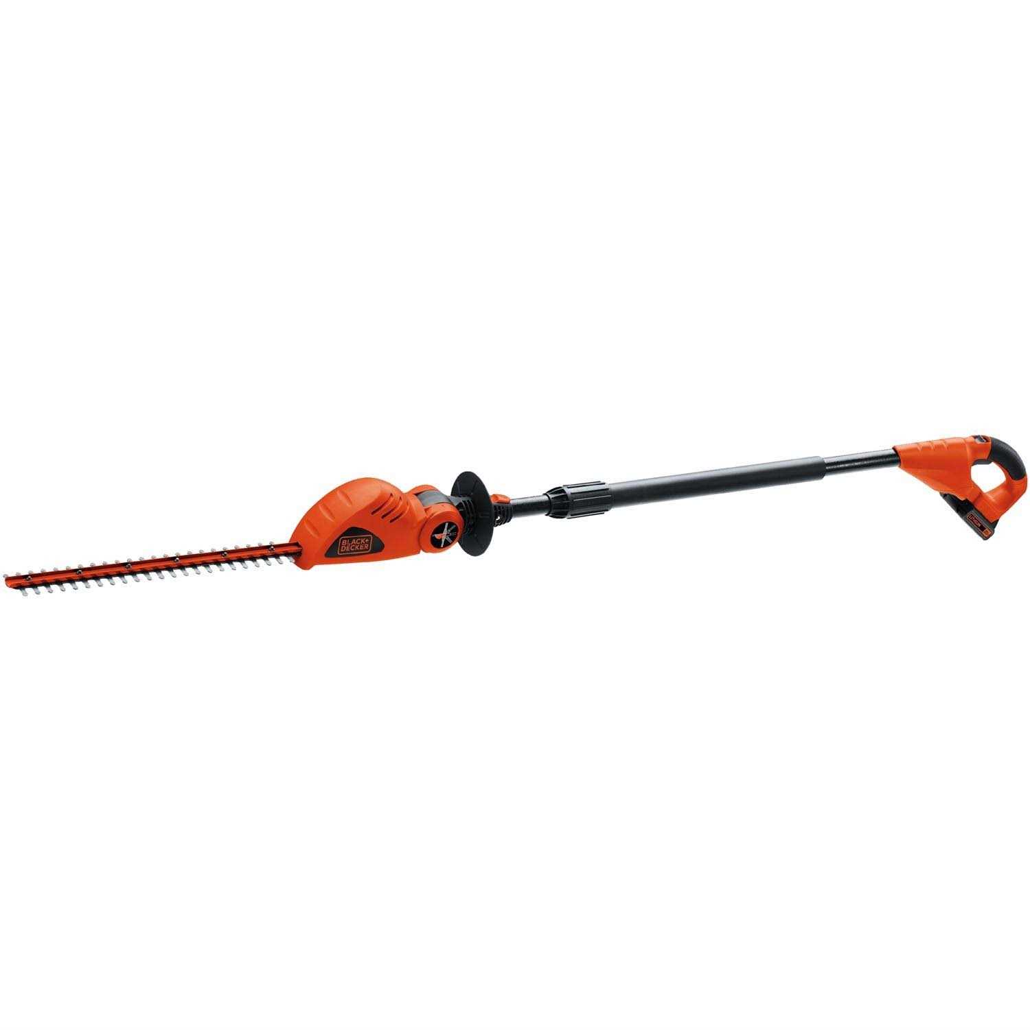 BLACK+DECKER 20V MAX Cordless Pole Hedge Trimmer