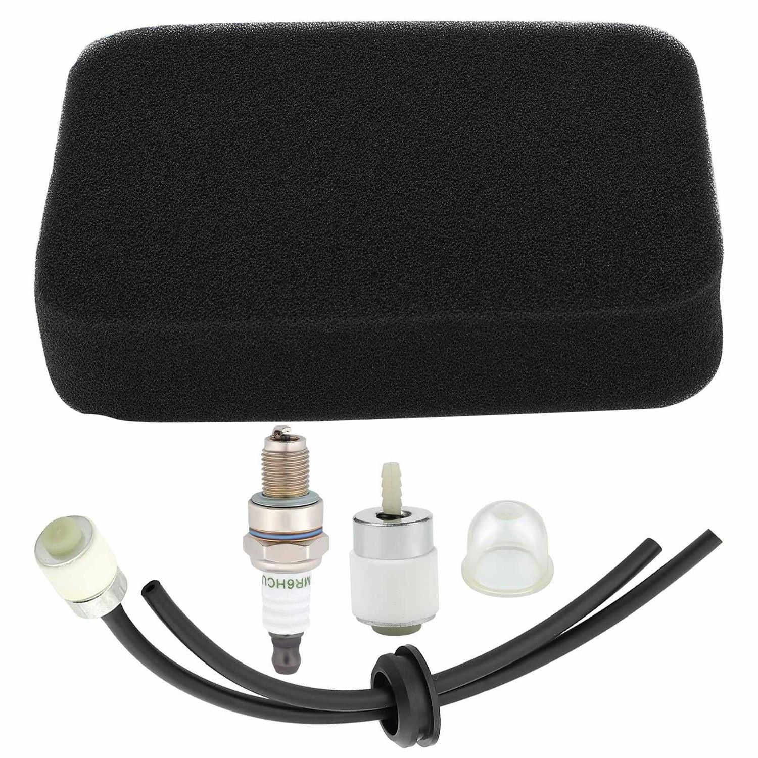 Butom 502844401 150BT Air Filter with Fuel Filter Line for Husqvarna 150BF 150BT 350BF 350BT 560BFS 560BTS Red Max EBZ5100 EBZ5100Q EBZ5100RH