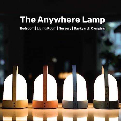 Bask Portable LED Lantern Table Lamp USB Rechargeable 4000mAh