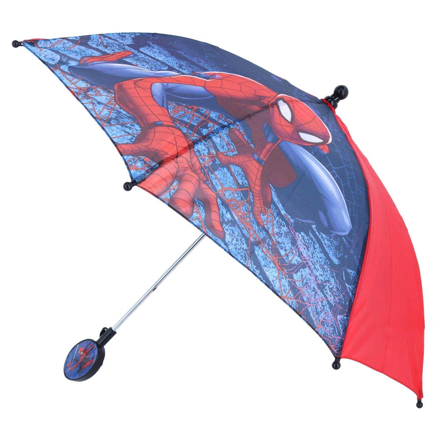 Marvel Spiderman Umbrella w/Clamshell Handle