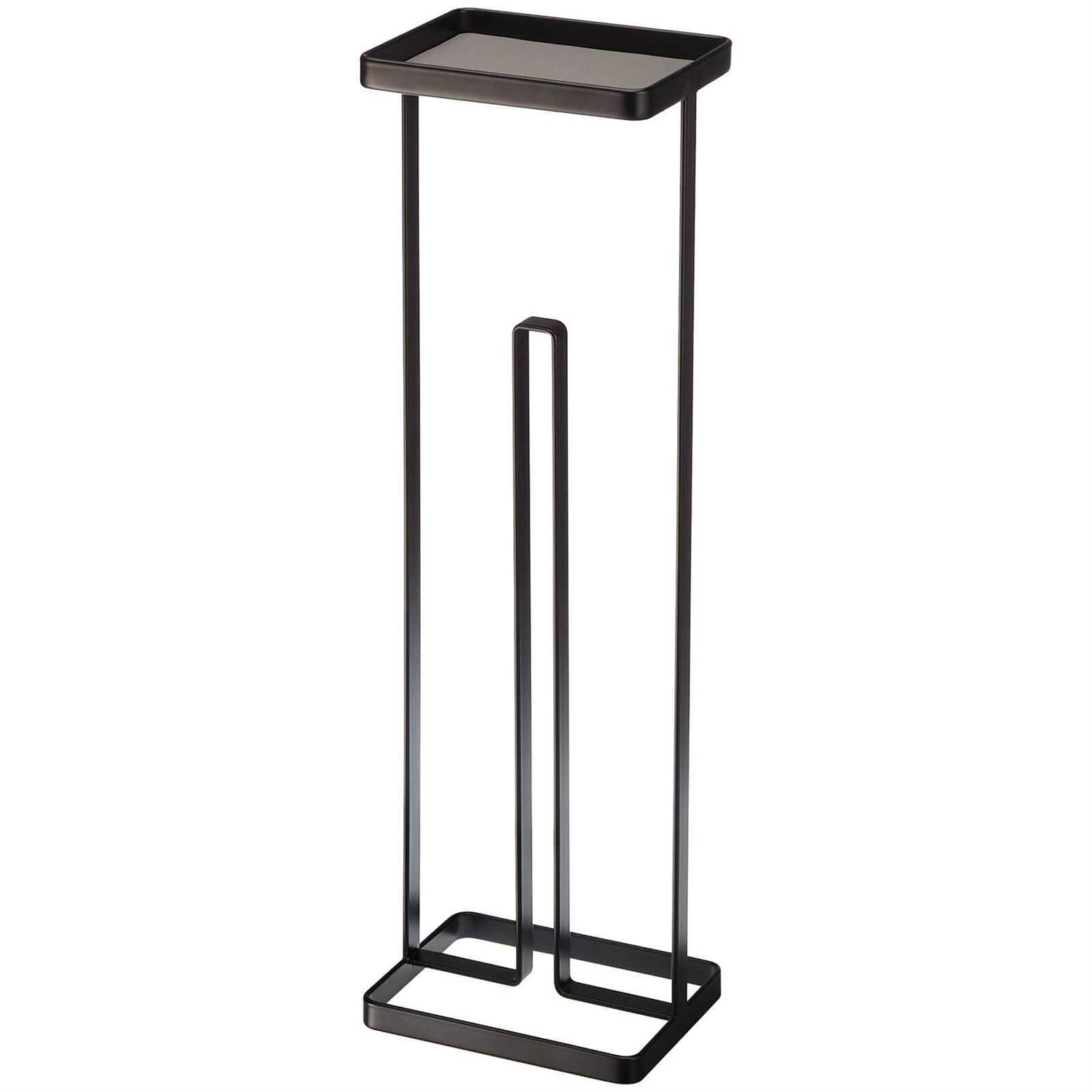 Yamazaki Toilet Paper Stand with Tray Tower