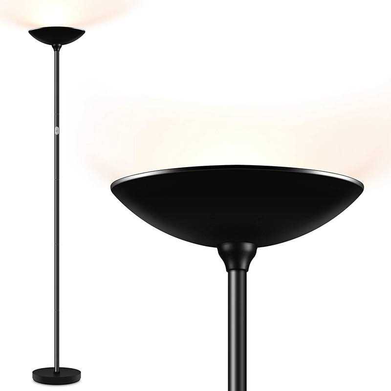 BoostArea Floor Lamp Standing Lamp 20W 2000LM LED Torchiere Floor Lamp