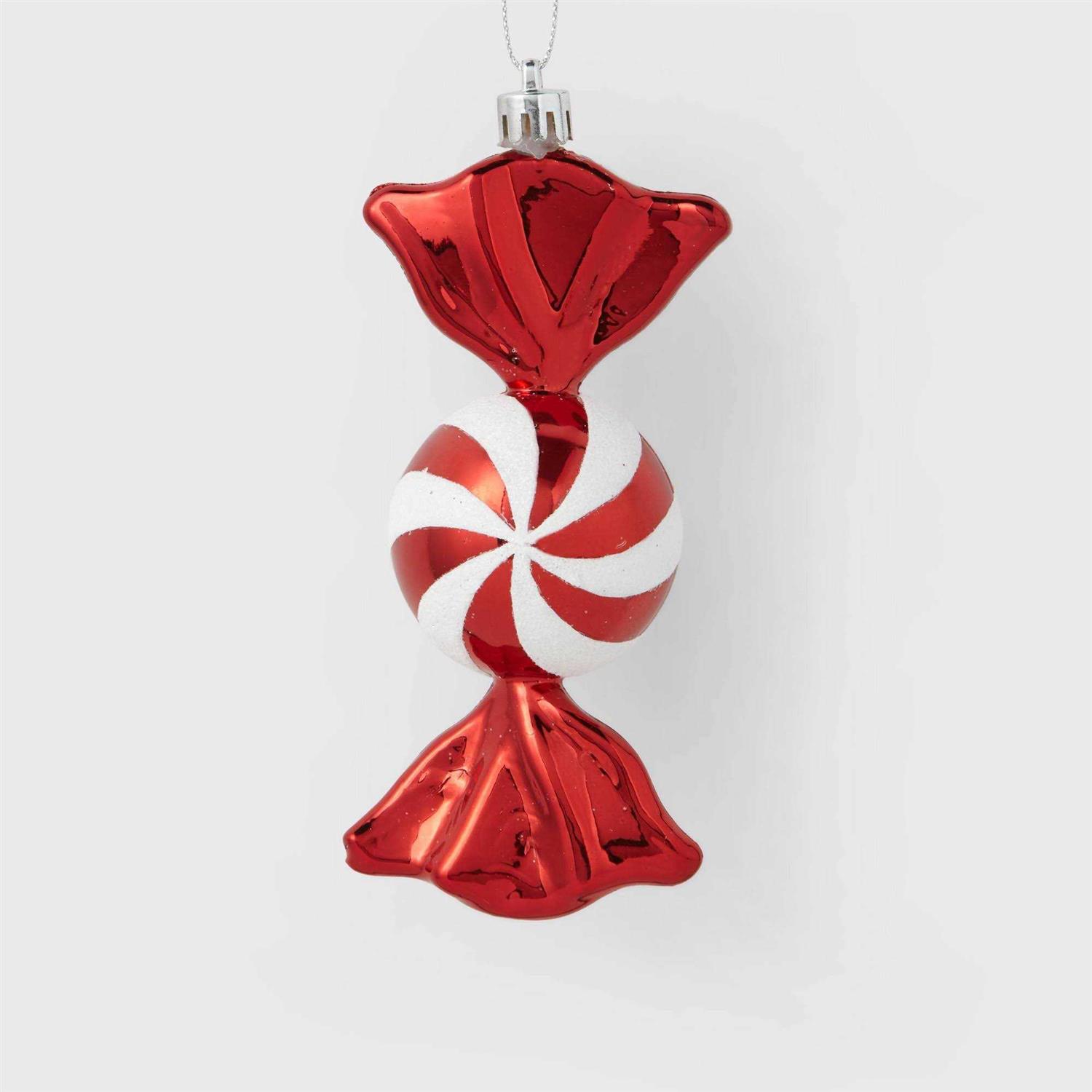 Wondershop Peppermint Candy Christmas Tree Ornament Red/White