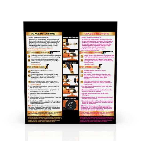 Armor All 2 in 1 Foam Cannon Kit