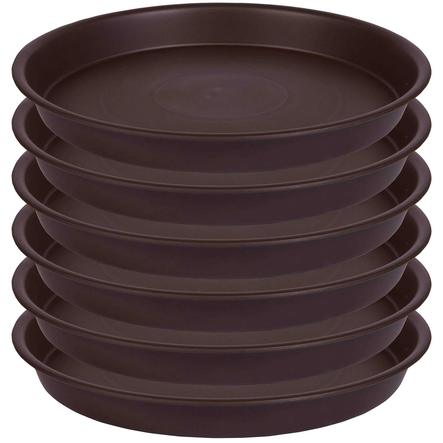 Angde 6 Pack Plant Saucer Plant Round