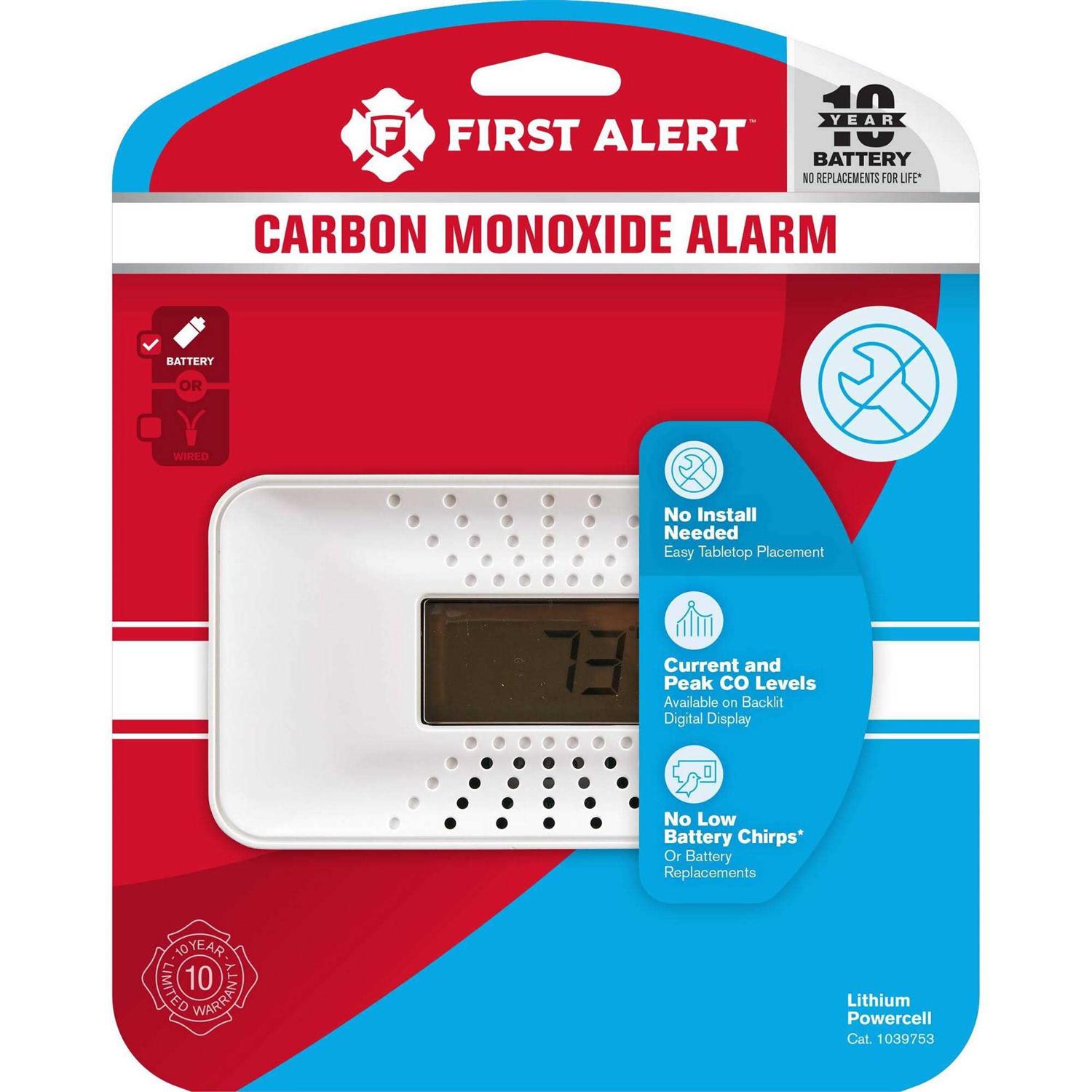 First Alert Carbon Monoxide Alarm