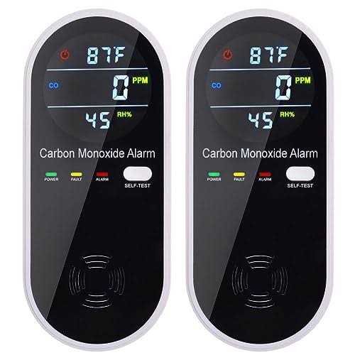 3 in 1 Carbon Monoxide Detector KH Alert Portable Carbon Monoxide Detectors for Travel