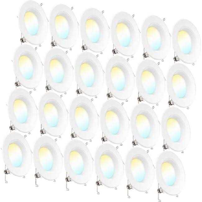 Sunco Lighting 4 Inch LED Can Lights Retrofit Recessed Lighting