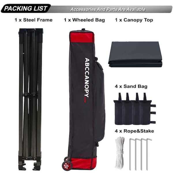 ABCCANOPY Pop Up Canopy Tent Commercial Instant