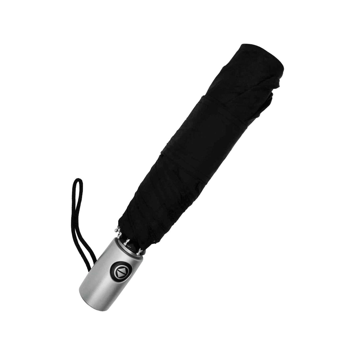 totes Automatic Open Close Water-Resistant Travel Folding Umbrella