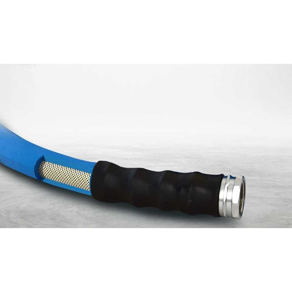 BluSeal Hot/Cold Water Rubber Garden Hose 100% Rubber Ultra-Light
