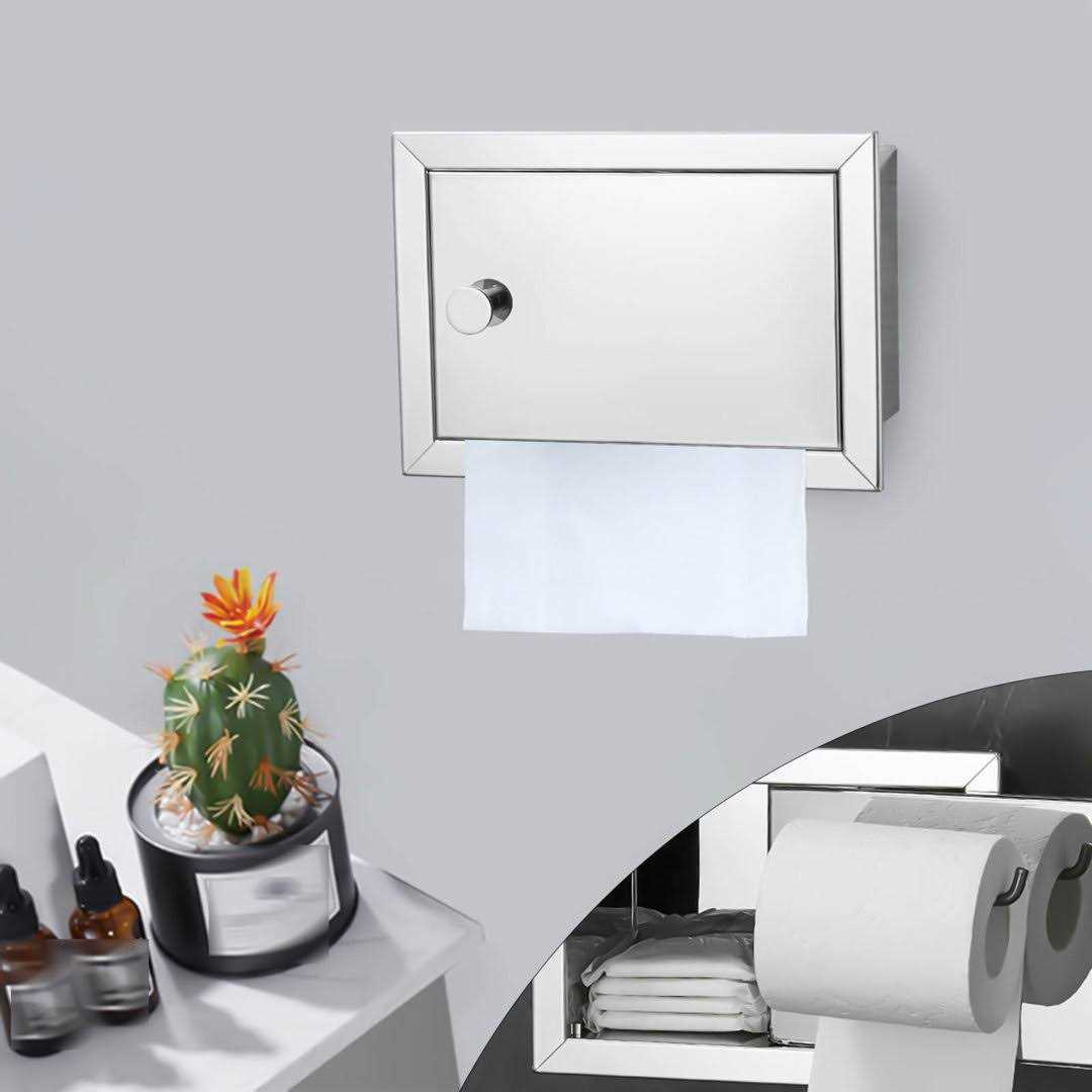 YINXIER W1352 Recessed Toilet Paper Holder