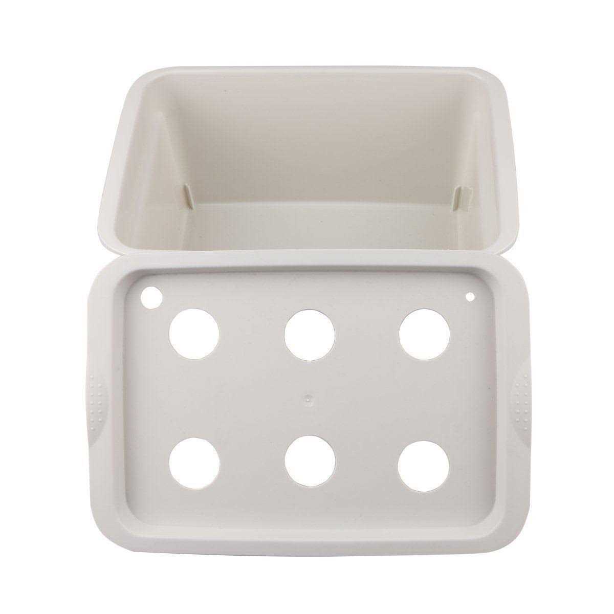 Aunifun Hydroponics Grower Kit DIY Self Watering Indoor Hydroponics Tools DWC Hydroponic System Planting Container Include Aquarium Air Pump Buoy