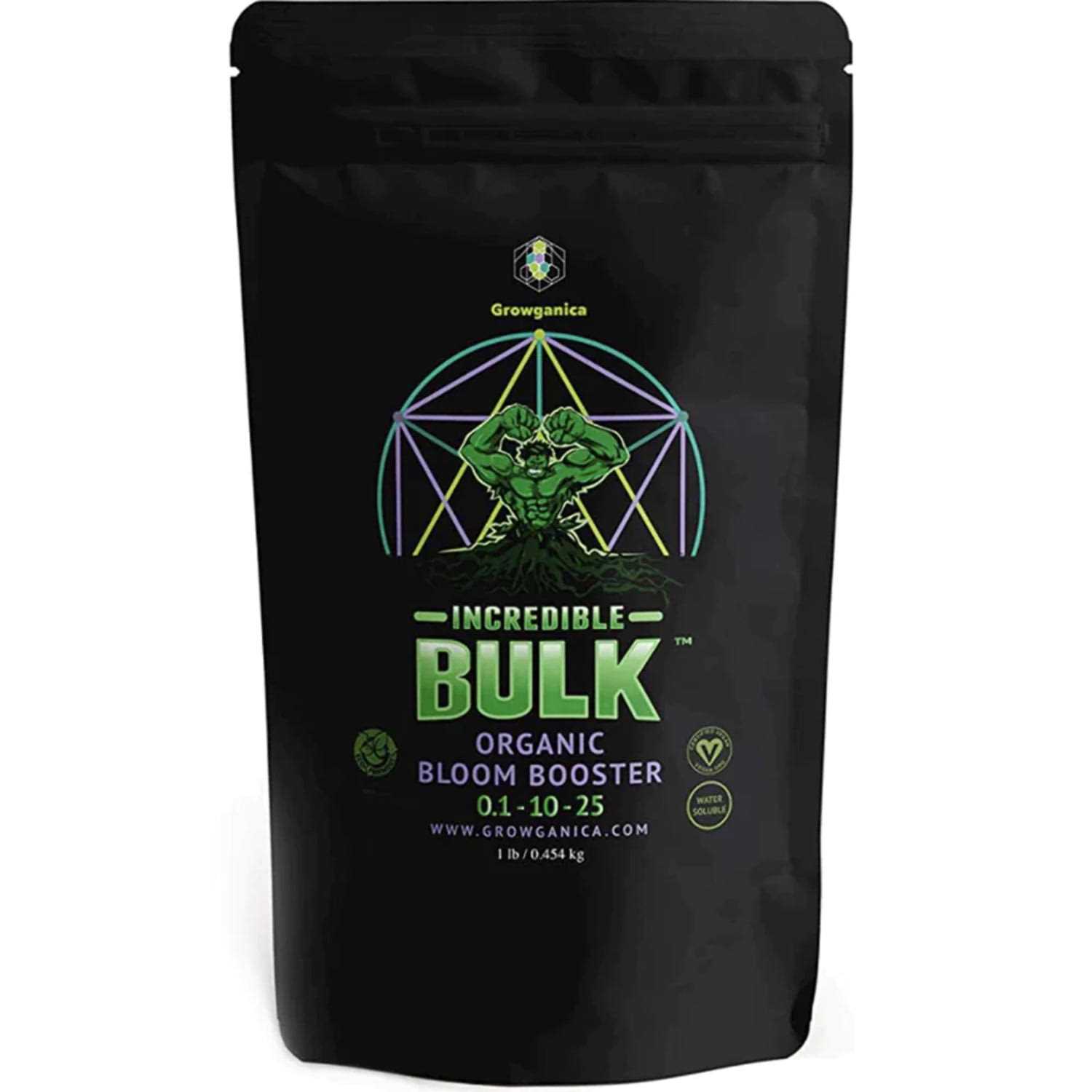 Bloom Booster Incredible Bulk 0.1-10-25 Vegan Organic Plant Food
