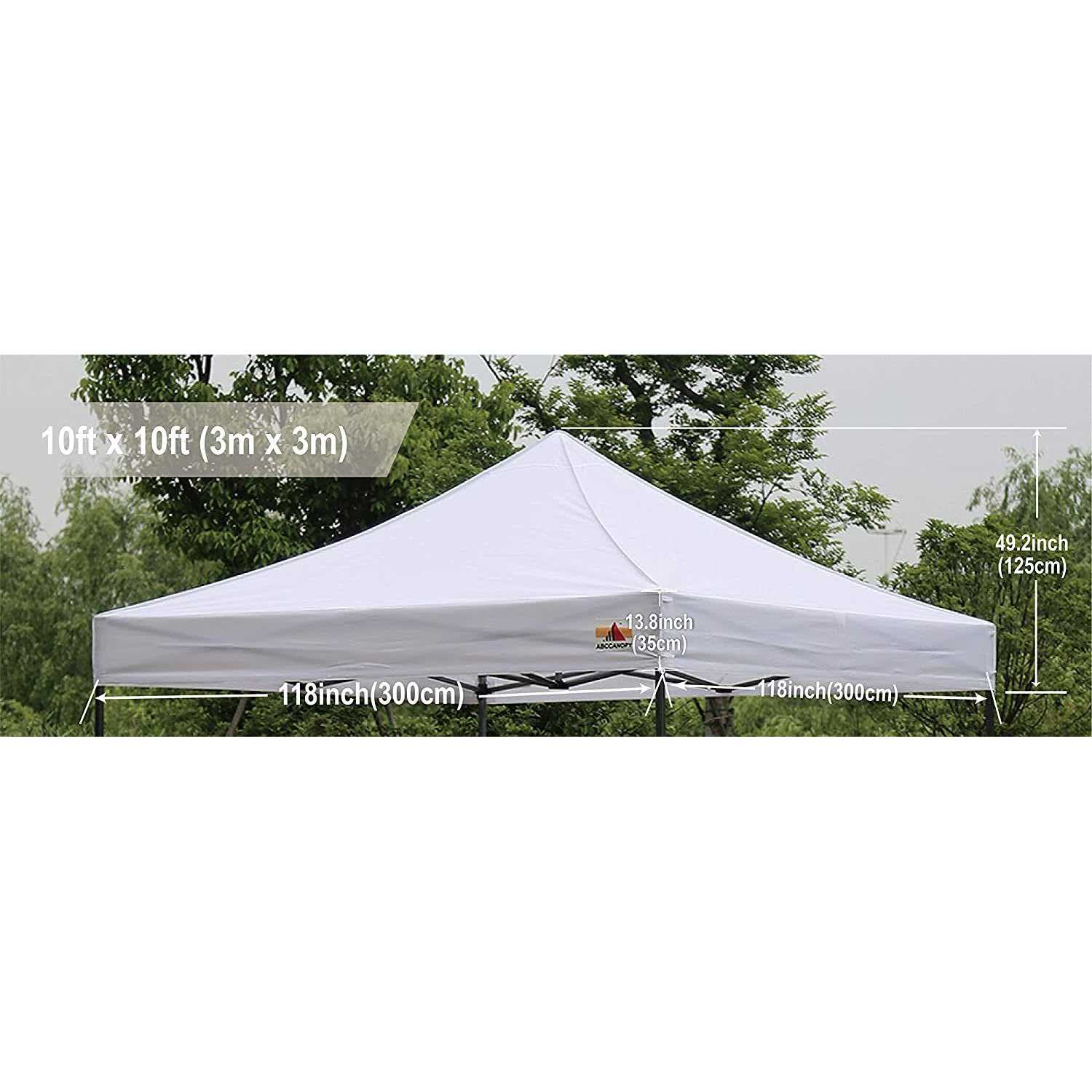 Abccanopy Replacement Canopy Top for Pop Up Canopy Tent
