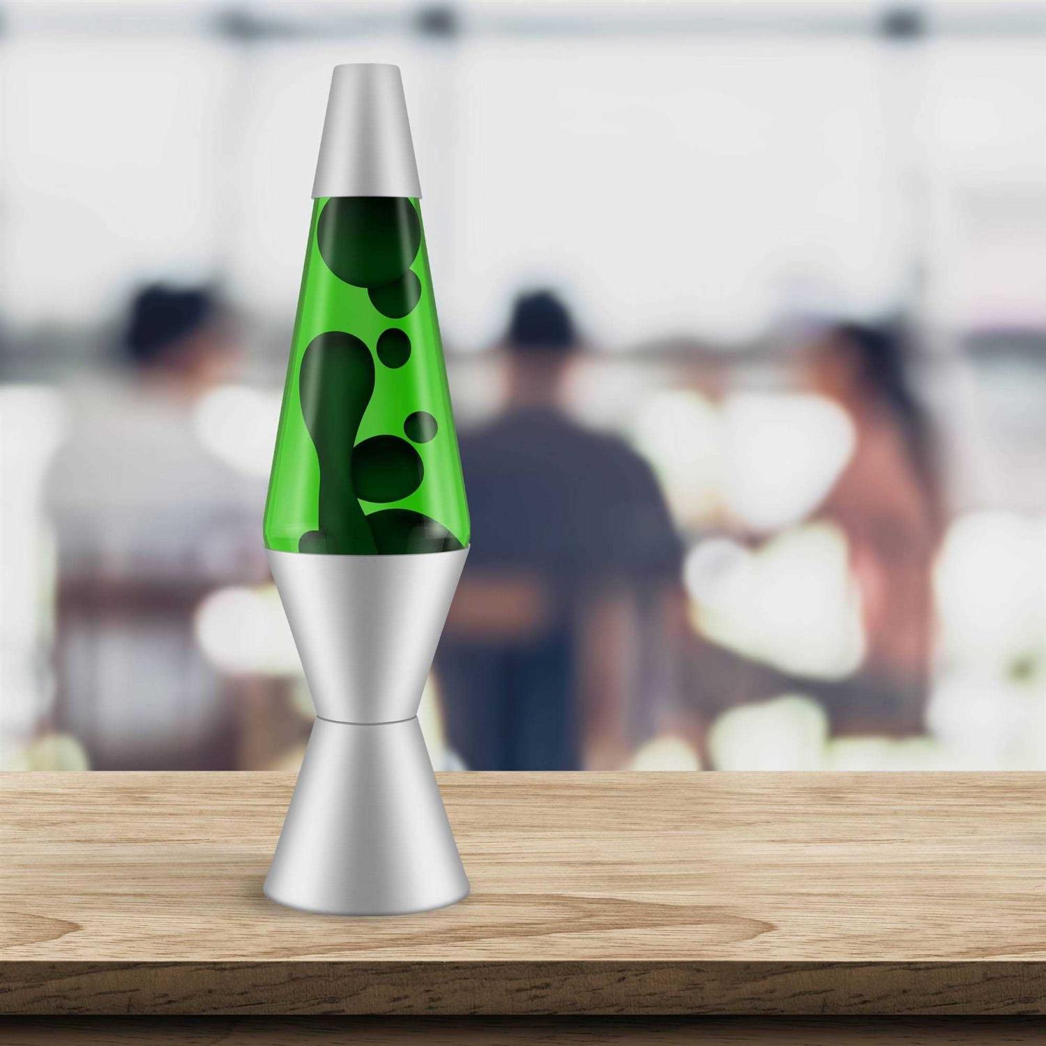 14.5 Lava Lamp Green