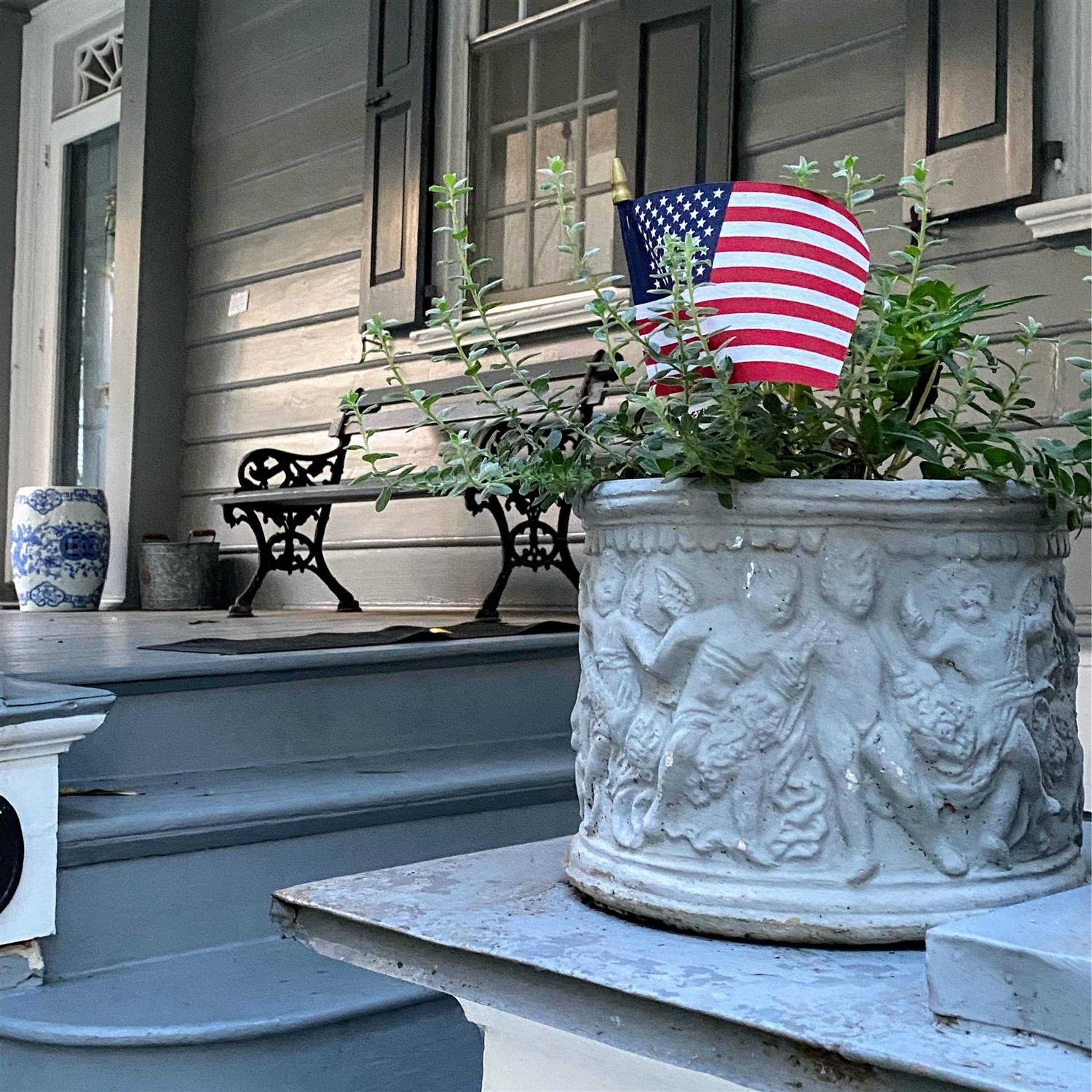 4 x 6 U.S. Betsy Stick Flags, 4-Pack