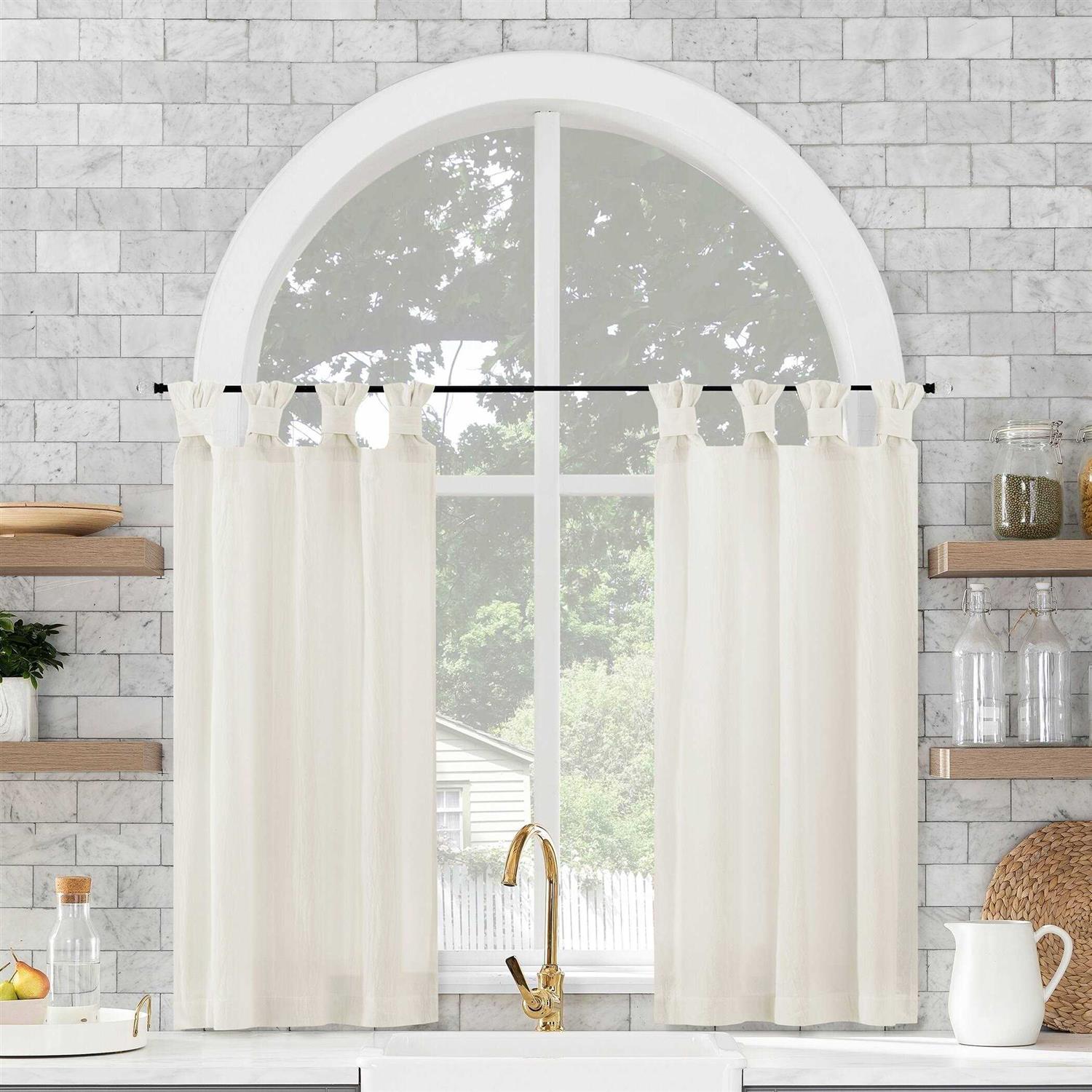 Archaeo Washed Cotton Twist Tab Curtain
