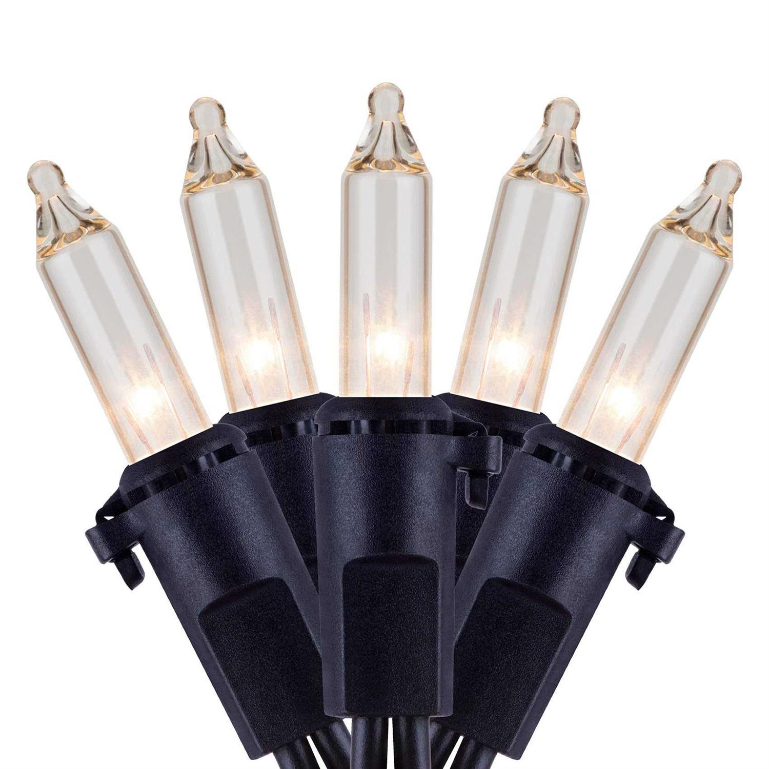 YULETIME Christmas Lights Wire 66 Feet 200 Count UL Certified String Lights