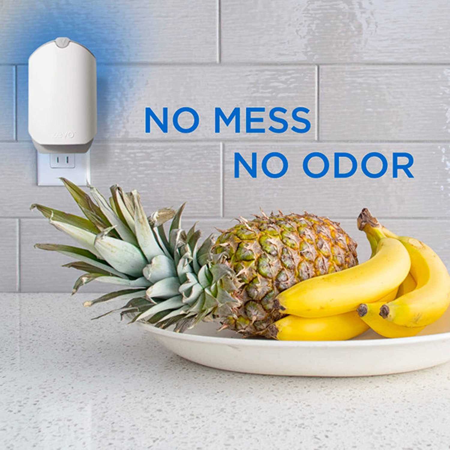 Zevo Flying Insect Fly Trap (1 Device + Refill) Featuring Blue And UV Light To Attract Flying Insects, White