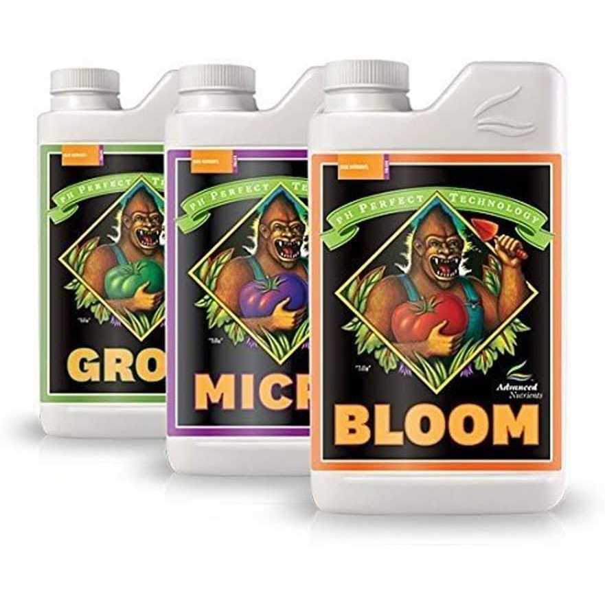 Advanced Nutrients Bloom Micro Grow Pack of 3 1 L each