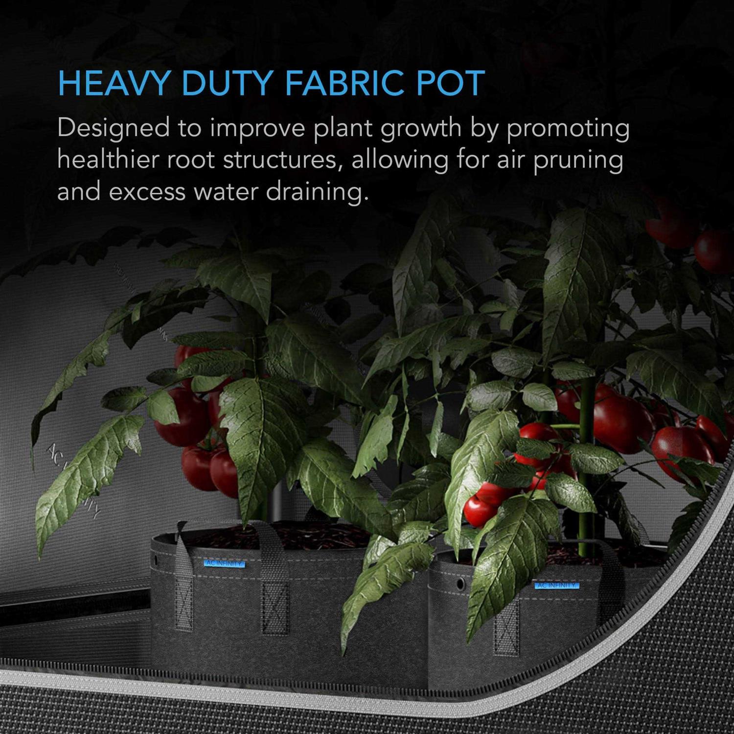 AC Infinity Heavy Duty Fabric Pots