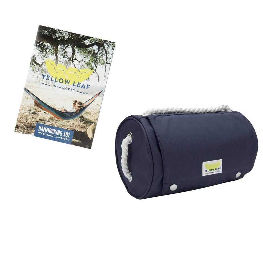 Classic Double Hammock, Handwoven, Shareable, Weathersafe Hammocks, Yellow Leaf Hammocks – “Sedona” Hammock, Red & Orange, Fits 1-2 People (400 lbs)