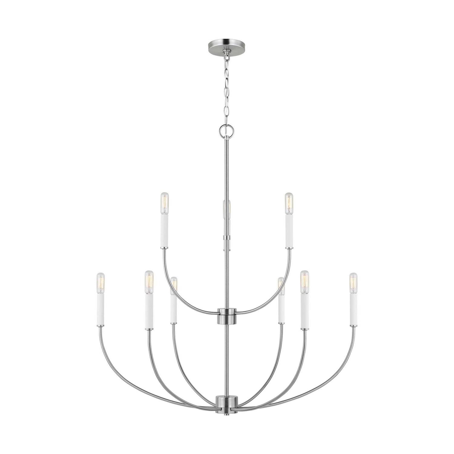 Visual Comfort Studio Greenwich Nine Light Chandelier 3167109