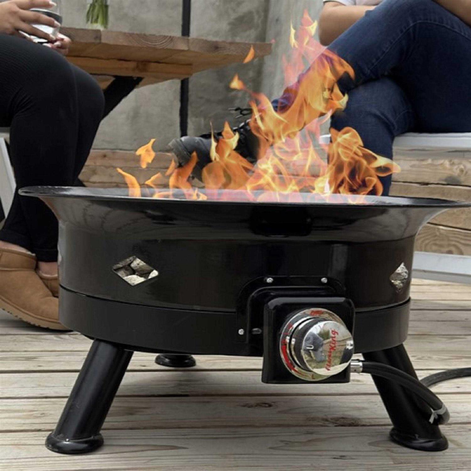 Flame King Smokeless Propane Fire Pit