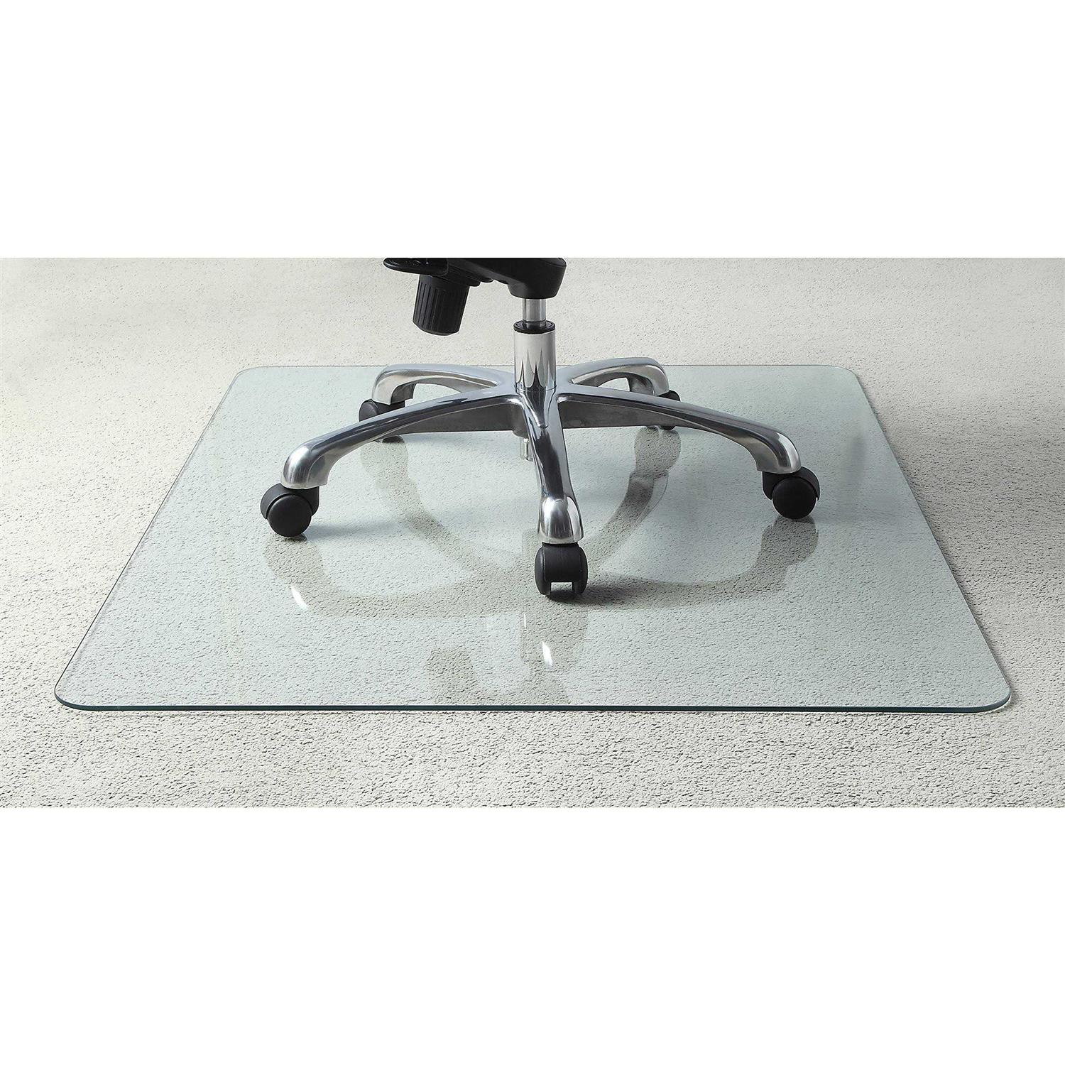 Lorell Tempered Glass Chairmat