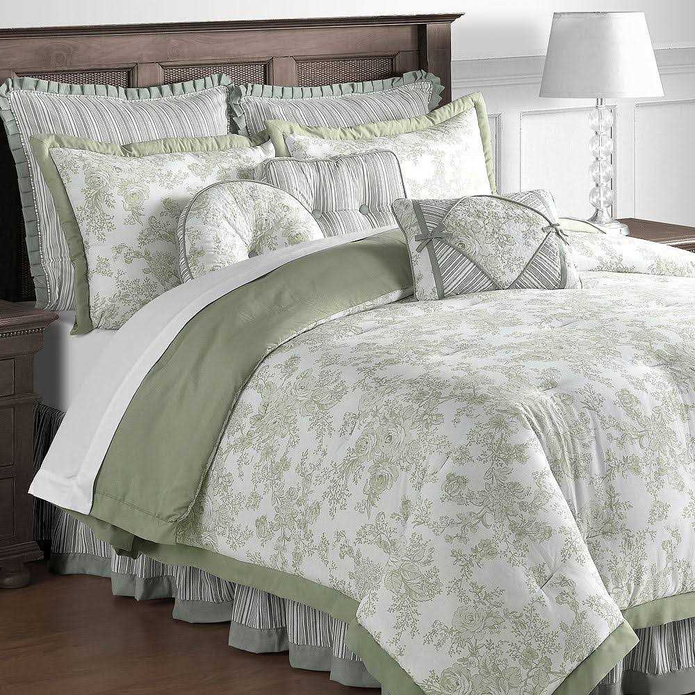 Toile Garden Comforter Set