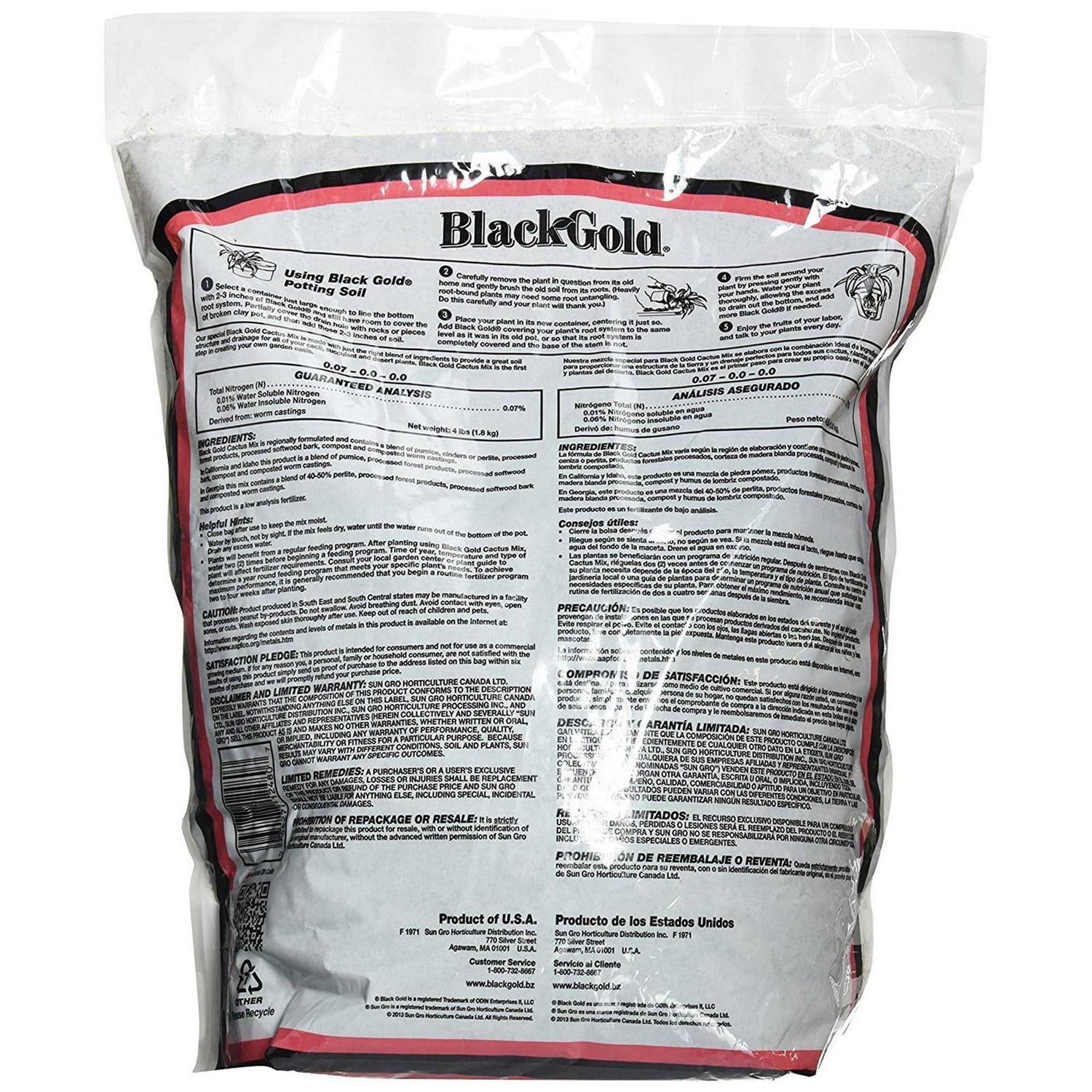 Black Gold Cactus Mix