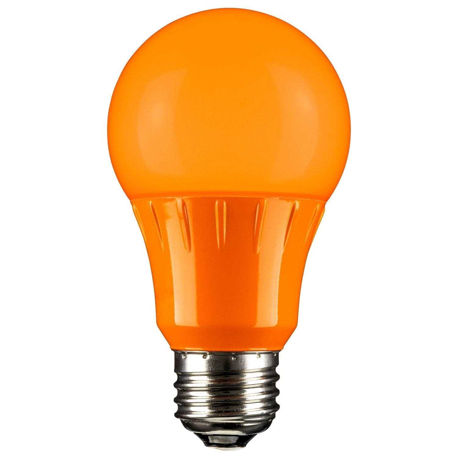 Sunlite LED A19 Colored Light Bulb 3 E26 Medium Base